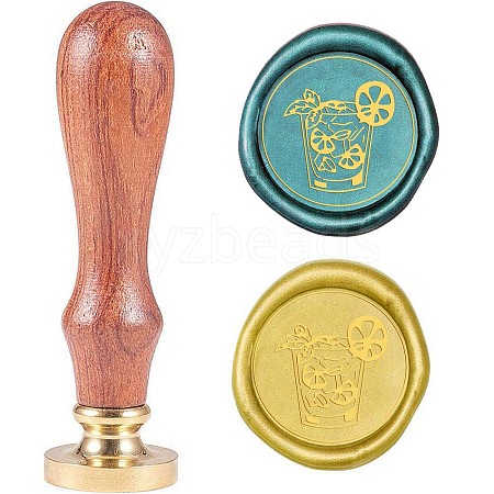 Wax Seal Stamp Set AJEW-WH0208-088-1