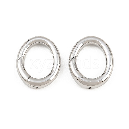 Brass Spring Gate Rings KK-H292-58C-P-1