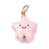 Alloy Enamel Pendants LS-AL-CBA68FA-01B-G-1