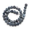 Natural Weathered Agate Bead Strands G-S237-4mm-05-2
