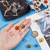 GOMAKERER 20Pcs 20 Styles Handmade Blown Glass Globe Beads GLAA-GO0001-09A-4