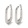 304 Stainless Steel Hoop Earrings for Women EJEW-Z026-33P-1