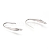 316 Surgical Stainless Steel Earring Hooks X-STAS-Z034-10P-2