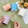4 Rolls 4 Colors Flat Faux Suede Cord LW-CL0001-04A-3
