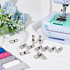 Unicraftale 12Pcs Iron Domestic Sewing Machine Presser Foot Screws TOOL-UN0001-39-5