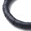 Handmade Polymer Clay Heishi Stretch Bracelets Set BJEW-JB08755-4