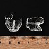 Chinese Zodiac Natural Quartz Crystal Carved Beads G-D300-01A-4