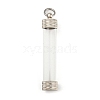 Acrylic Empty Bottle Tube Vial Pendants FIND-D034-01P-1