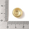 Rack Plating Brass & Cubic Zirconia Pendants KK-Z047-07G-L-RS-3
