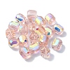 AB Color Plated Glass Beads GLAA-F108-12B-14-1