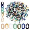   700Pcs 7 Colors Acrylic Linking Rings OACR-PH0004-22-1