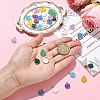 18Pcs 9 Colors Alloy Enamel Charms ENAM-YW0001-97-O-7