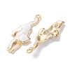 Alloy Enamel Pendants ENAM-O001-08I-G-2