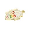 Pride Alloy Enamel Pendants ENAM-I060-09B-2