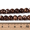 Baking Paint Glass Beads Strands DGLA-N016-8mm-05-4