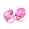 Transparent Glass Charms GGLA-M004-05B-04-3