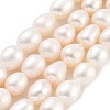 Natural Cultured Freshwater Pearl Beads Strands PEAR-P062-17B-1