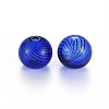 Transparent Handmade Blown Glass Globe Beads GLAA-T012-40C-04-2