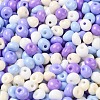 6/0 Opaque Baking Paint Glass Seed Beads SEED-M012-02A-29-3