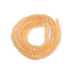 Transparent Glass Beads Strands EGLA-A044-T1mm-MD23-3