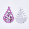 Acrylic Pendants X-OACR-S035-16F-3