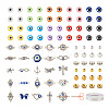 DIY Evil Eye Bracelet Making Kit DIY-TA0004-41-56