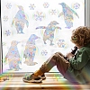 Penguin Rainbow Prism Electrostatic Window Stickers PW-WGF1C39-01-3