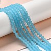 Imitation Jade Frosted Glass Bead Strands X1-GLAA-F029-JM4mm-B03-4