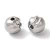 Non-Tarnish 304 Stainless Steel Beads STAS-I305-125P-1