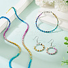 2 Strands Gradient Color Electroplated Synthetic Non-magnetic Hematite Beads Strands G-TA0002-86A-7