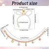 1Pc Alloy Enamel Lollipop Flower Heart Charm Purse Decorative Chains PURS-CL0001-25-2