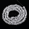 Transparent Glass Beads Strands GLAA-N018-4mm-09-2