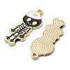 5Pcs Alloy Enamel Pendants ENAM-YW0001-49B-2