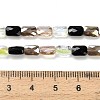 Electroplate Glass Beads Strands EGLA-P068-01A-02-4