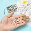 40Pcs 4 Styles Alloy Pendants FIND-FS0005-02-4