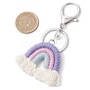 Polycotton Rainbow Keychain KEYC-JKC01068-3