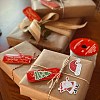 2 Sets 2 Style Christmas Theme DIY Diamond Painting Stickers Kits For Kids DIY-SZ0003-43-7
