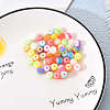 50Pcs Transparent Stripe Resin Beads RESI-YW0001-02B-2