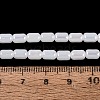 Electroplate Imitation Jade Glass Beads Strands EGLA-Q132-03A-B01-4