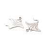 Non-Tarnish 201 Stainless Steel Pendants STAS-I199-D05-P-3