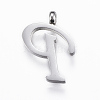 Non-Tarnish 304 Stainless Steel Pendants X-STAS-F129-P-P-2
