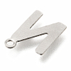 Non-Tarnish 201 Stainless Steel Charms X-STAS-C021-06P-N-3