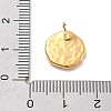 304 Stainless Steel Rhinestone Pendants STAS-M092-04G-4