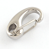 Tarnish Resistant Polished 316 Surgical Stainless Steel Keychain Clasp Findings X-STAS-R072-59-1