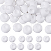 20 Pairs 5 Styles Natural Selenite Craft Doll Eye DIY-FH0009-64-1