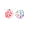 50Pcs 5 Colors Imitation Pearl Acrylic Beads OACR-FS0001-04-3