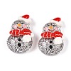 Christmas Theme Transparent Epoxy Resin Decoden Cabochons CRES-T025-01C-1