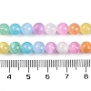 Macaron Color Natural Selenite Beads Strands X-G-F780-A01-01-4