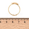 304 Stainless Steel Cuff Open Rings SA-CBA90C5-01B-G-5