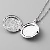 304 Stainless Steel Photo Locket Necklace NJEW-WH0016-10-3